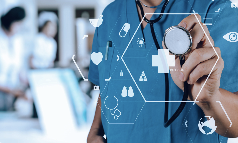 Doctor with stethoscope
