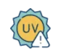 Illustration of UV radiation